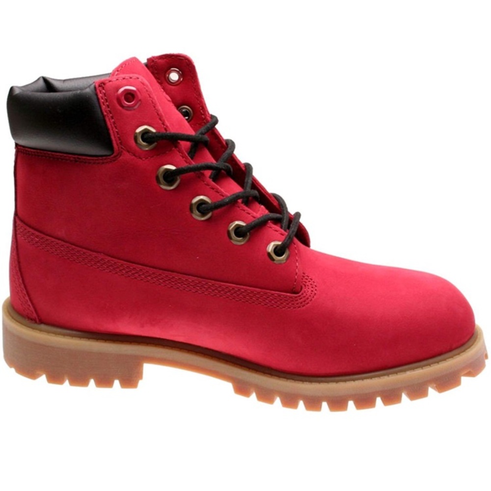 SOLD. Timberland boots rare red limited edition NWT